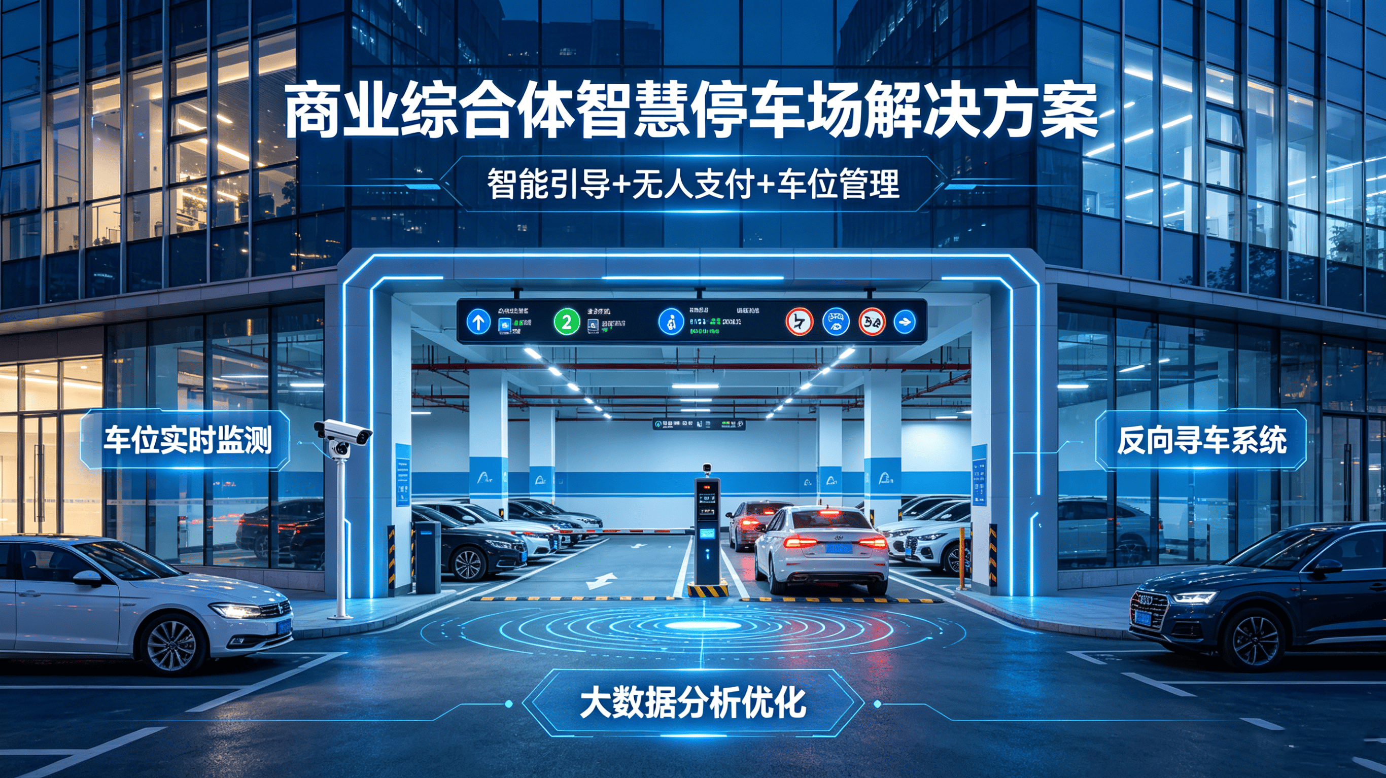 商业综合体智慧停车解决方案