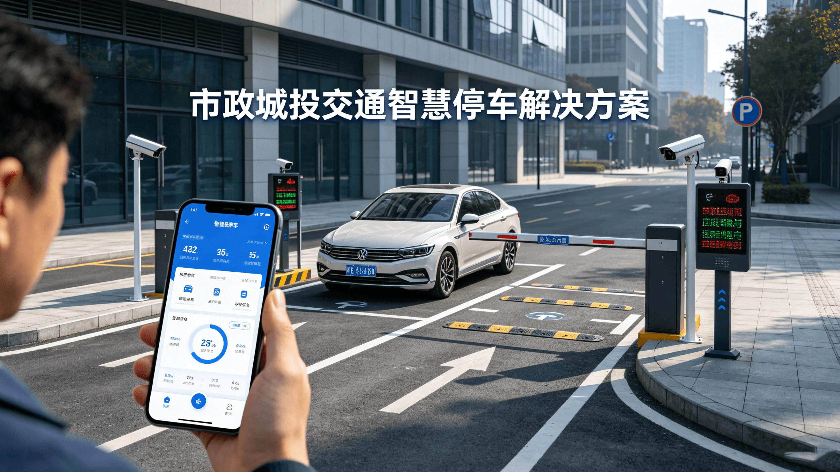 市政城投交通智慧停车解决方案