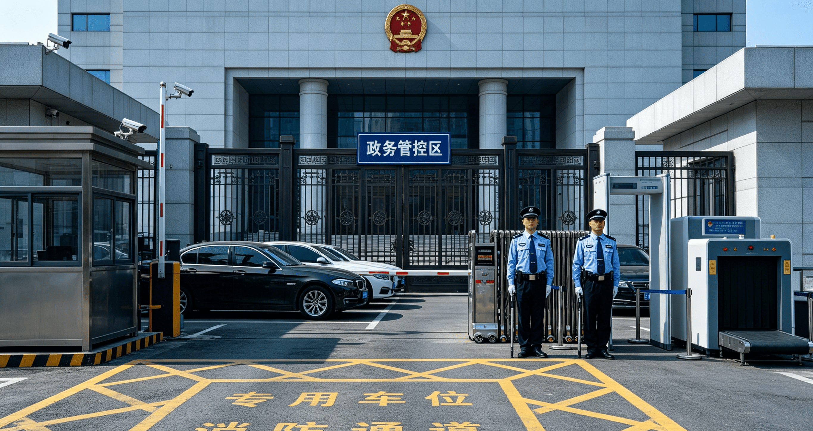 重点政务高安保管控区域